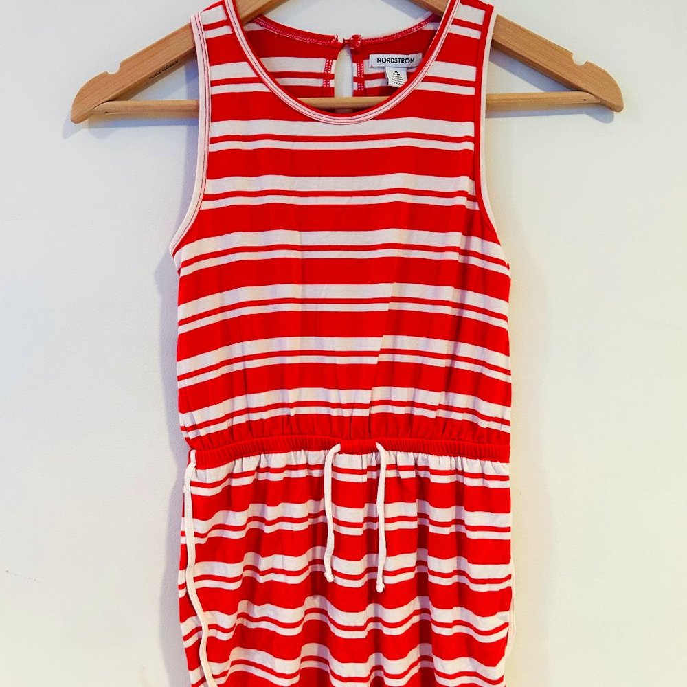 Nordstrom girls romper size M (8/10)